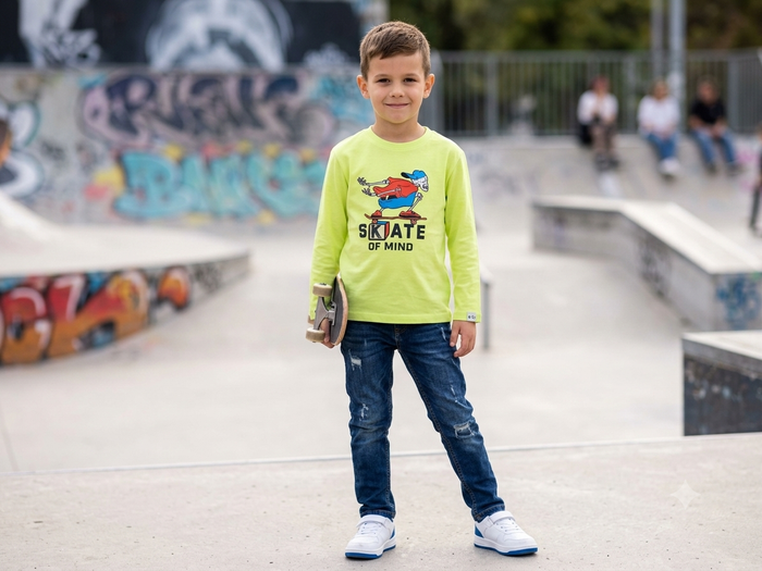 Skate of Mind Boys Full Sleeve T-Shirt