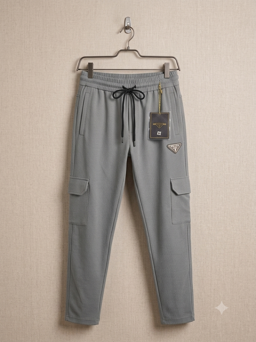 Men's 4x4 Stretch Cargo Trouser - Charcoal