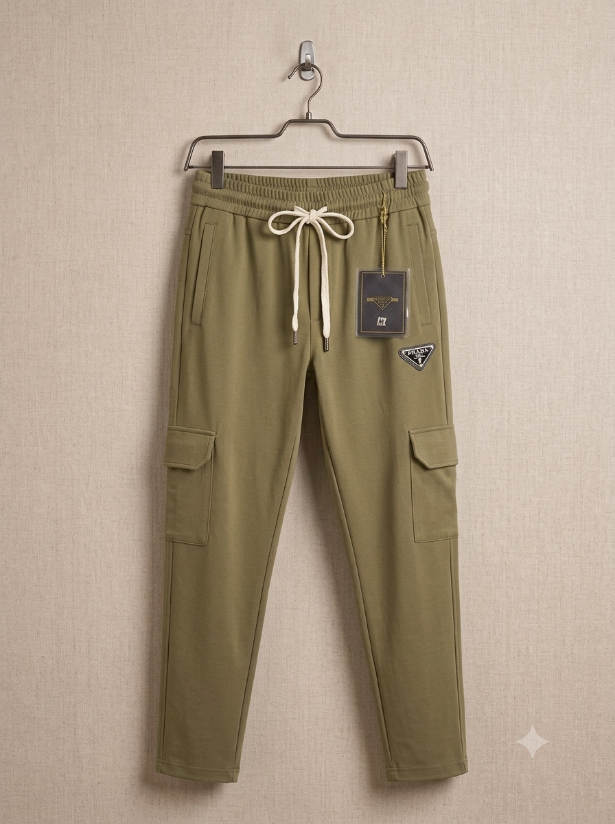 Men's 4x4 Stretch Cargo Trouser - Model Grey