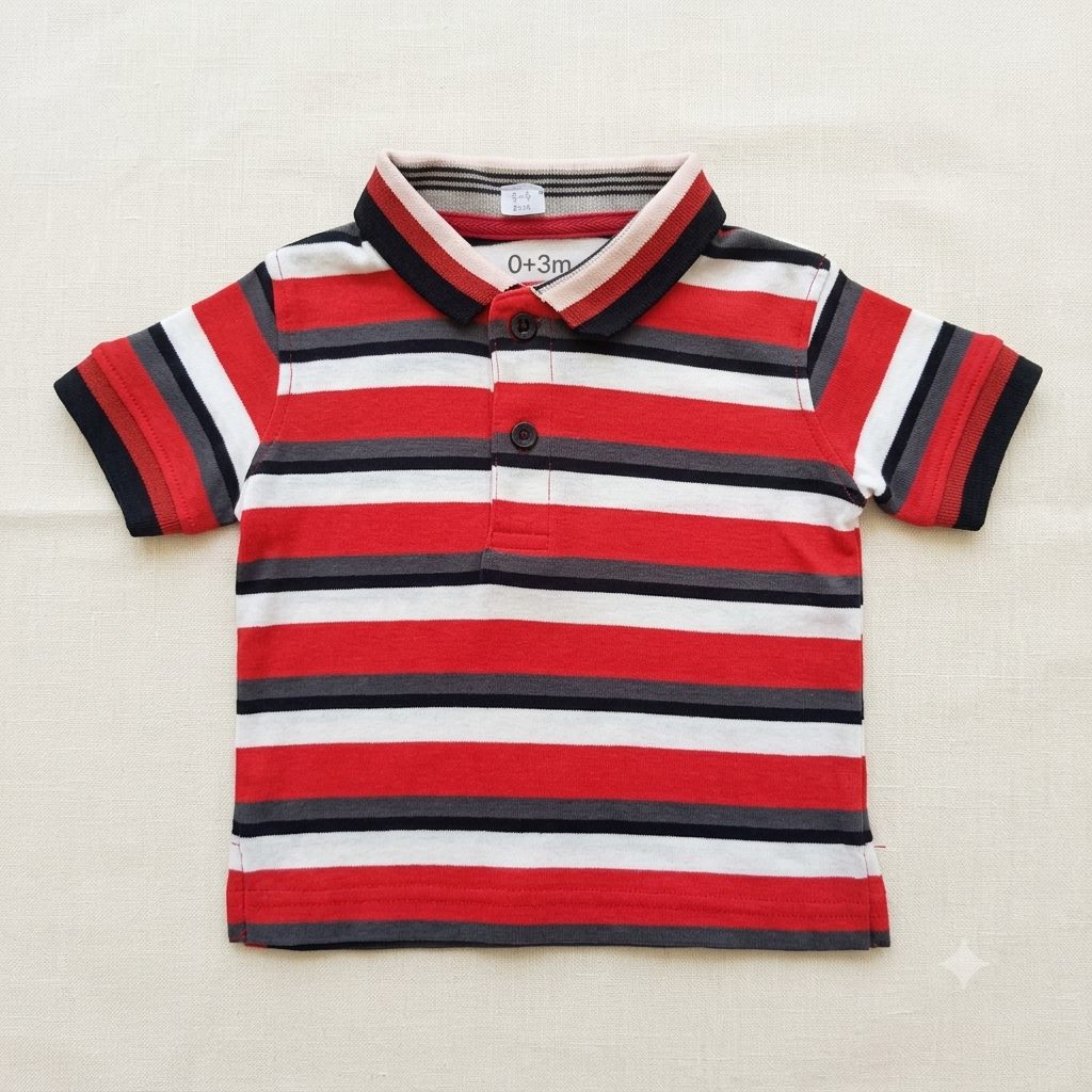 Baby Boys Mickey Mouse Polo Shirt 0+3M