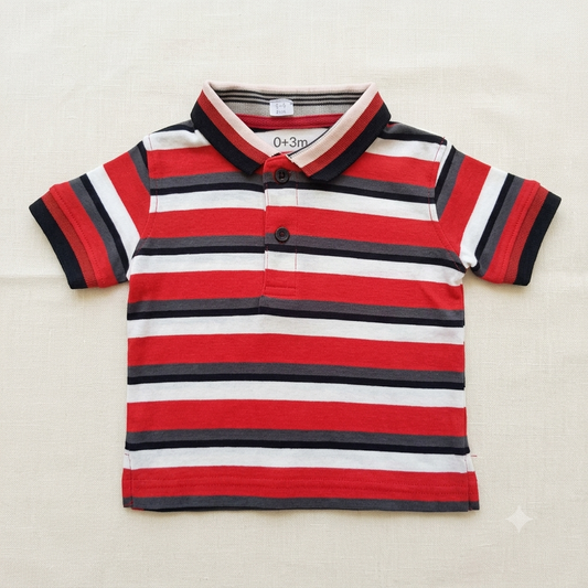 Baby Boys Mickey Mouse Polo Shirt 0+3M