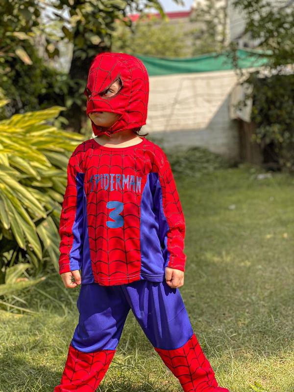 Kids Spiderman Costume front view